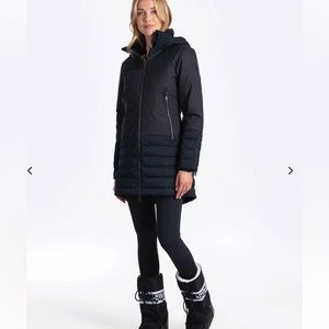 NWT Lole Life Faith Down Jacket - Black